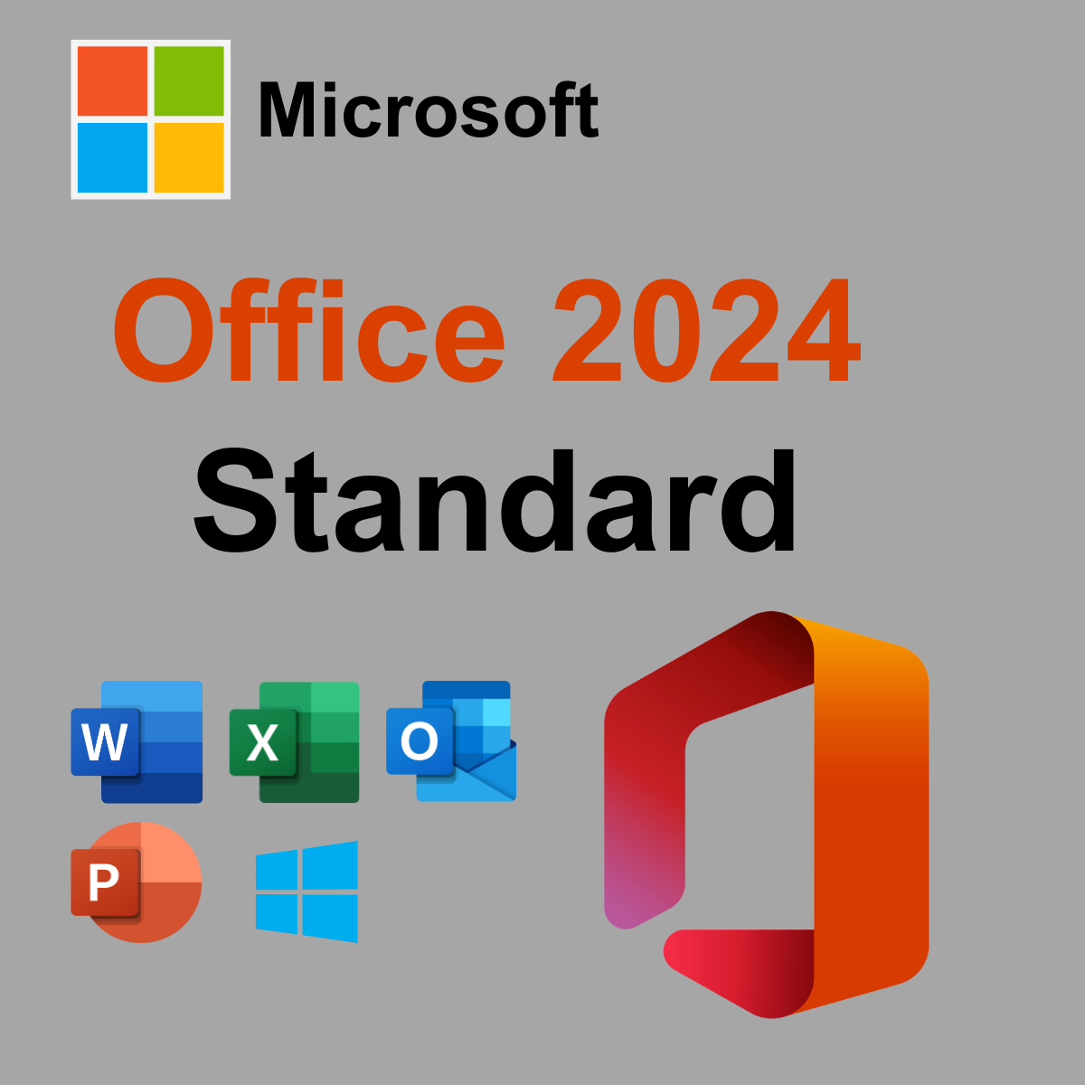 Microsoft Office 2024 Standard – Reduziert, für PC