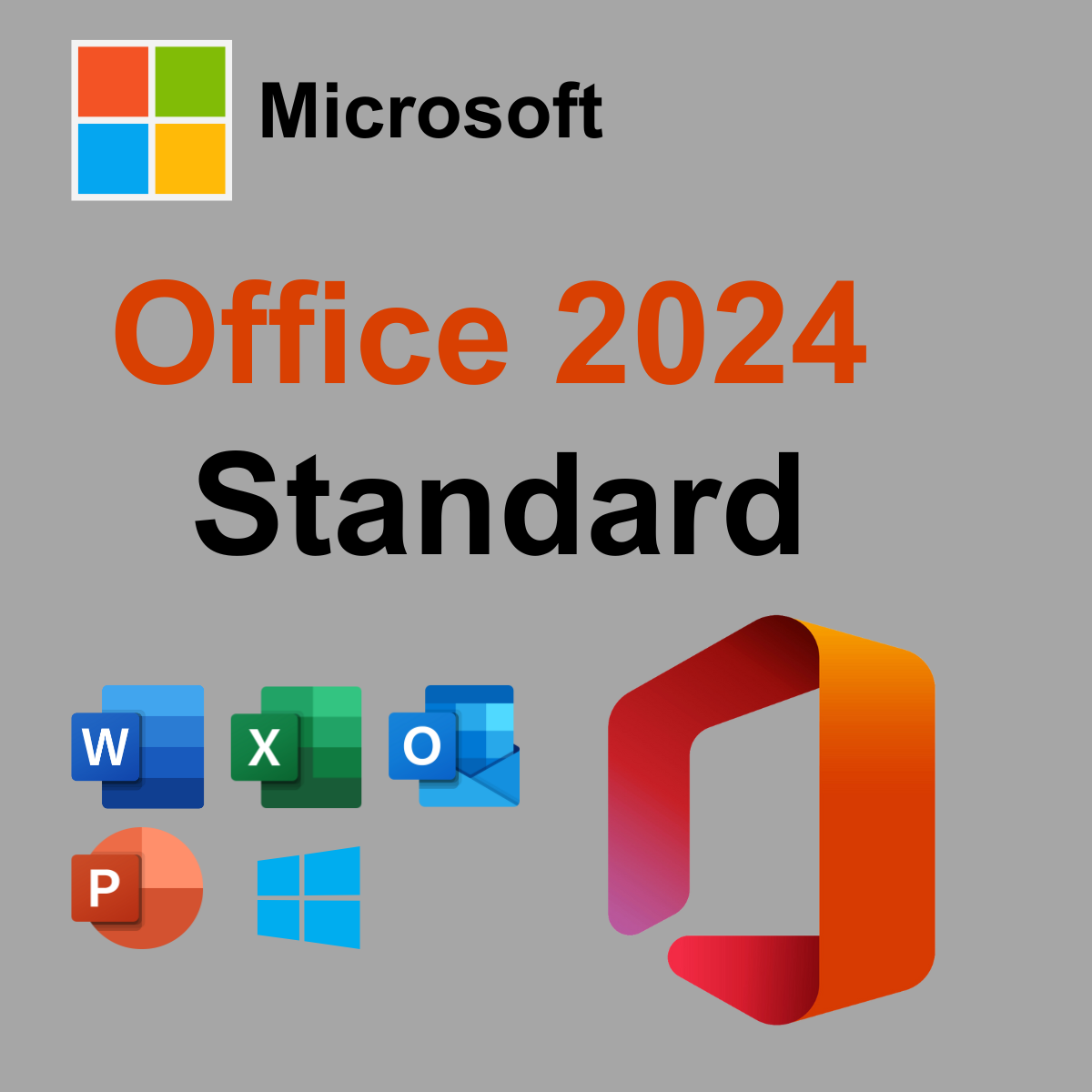 Microsoft Office 2024 Standard – Licence authentique, disponible immédiatement