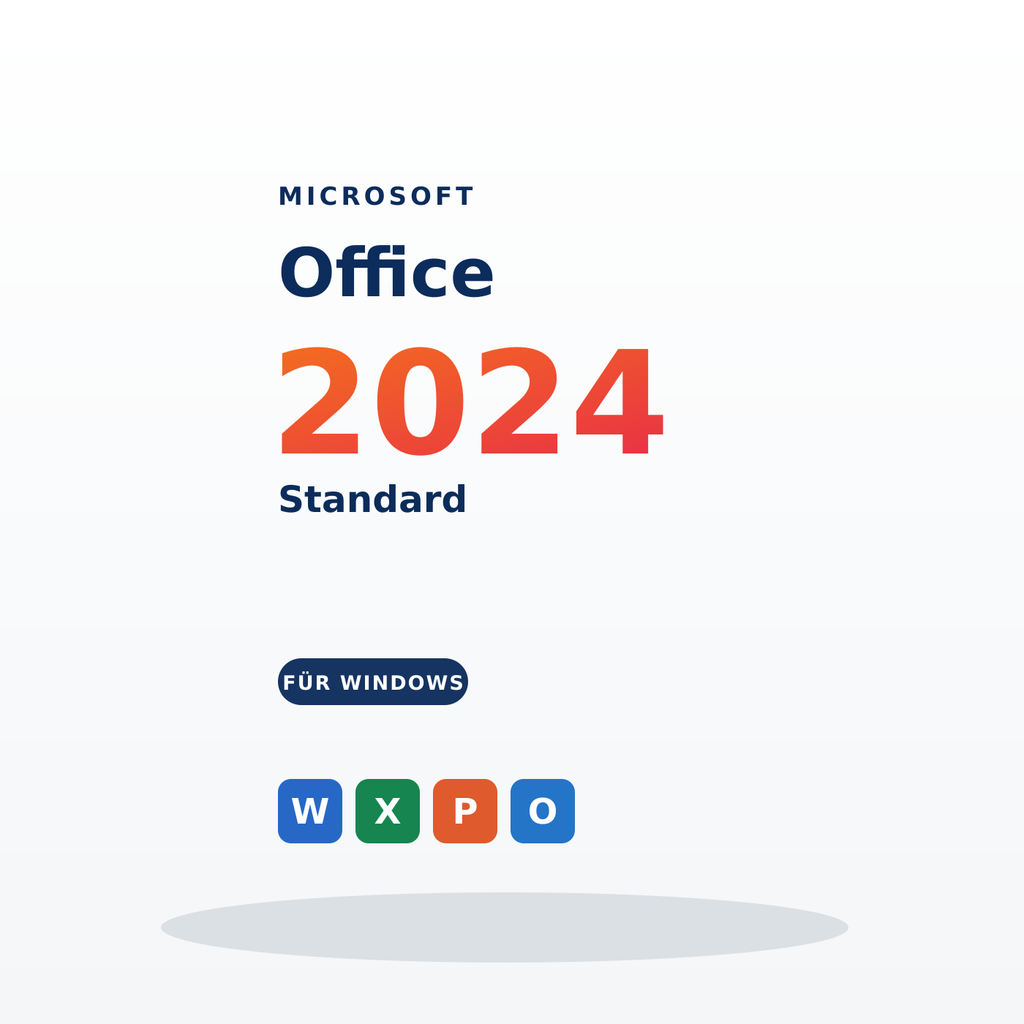 Microsoft Office 2024 Standard für Windows