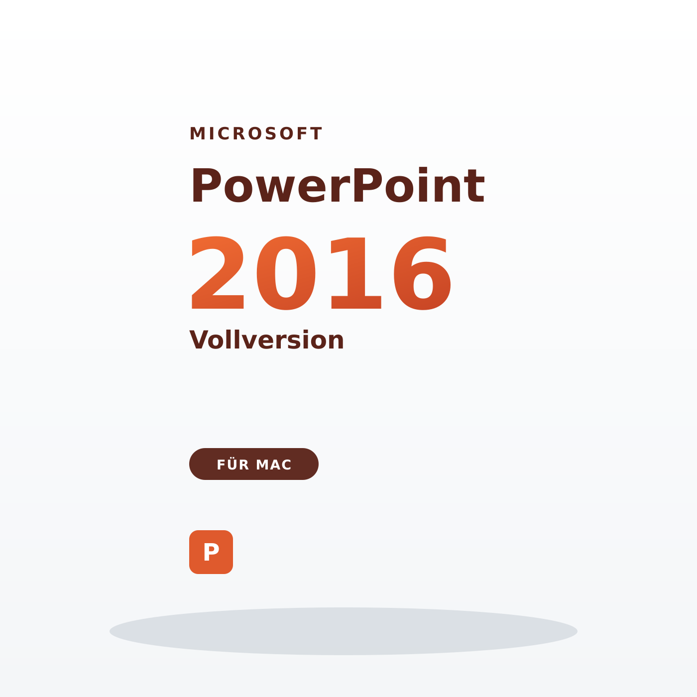 Microsoft PowerPoint 2016 für Mac