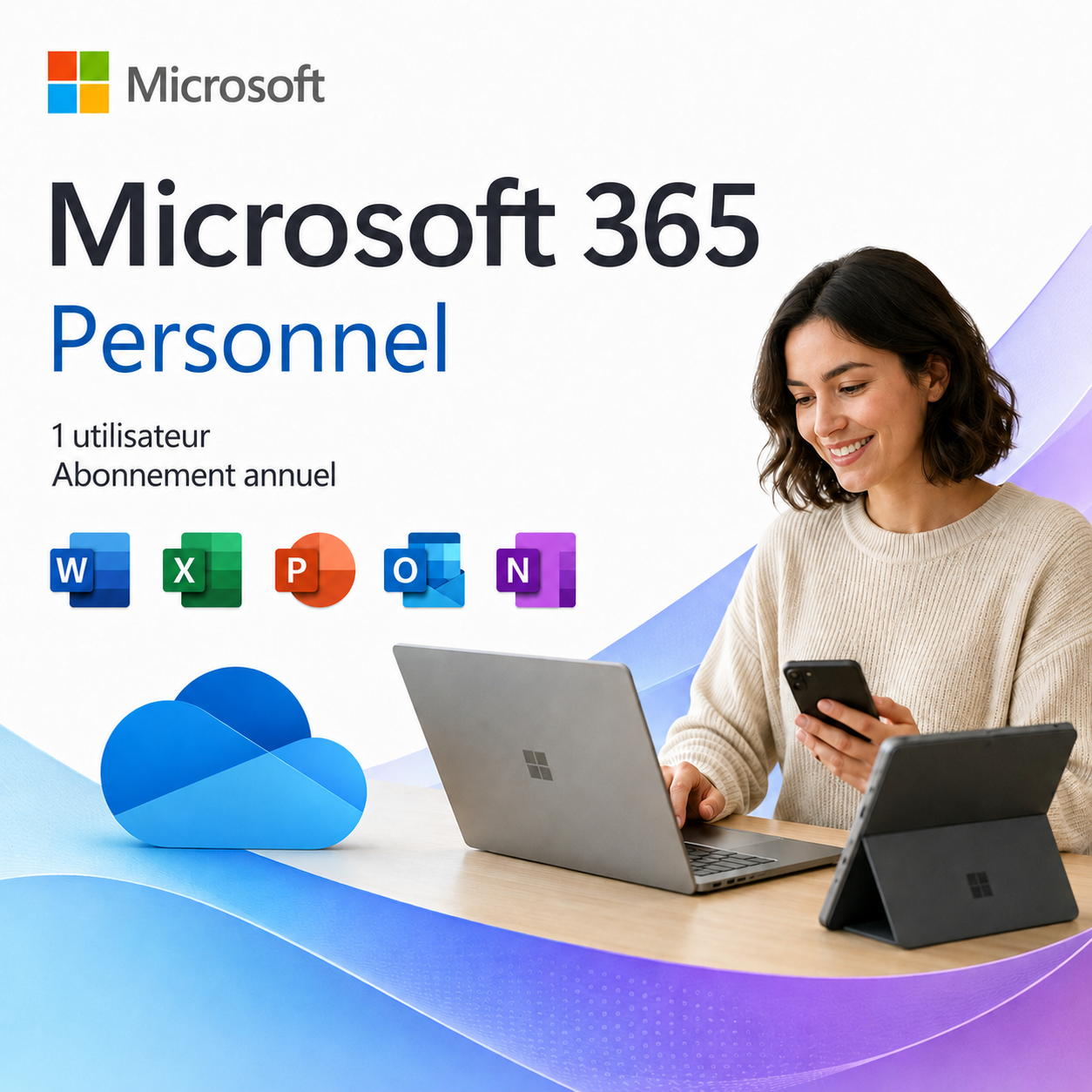 Microsoft 365 Personnel – 1 utilisateur