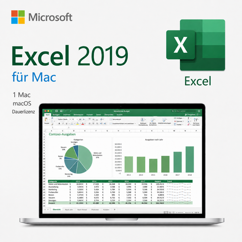 Microsoft Excel 2019 für Mac