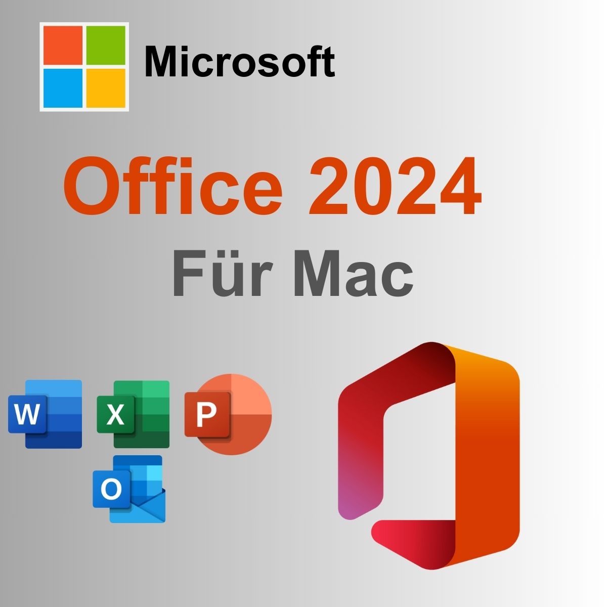 Microsoft Office für Mac 2024 – Leistungsstarke Office-Software für macOS, inklusive Word, Excel, PowerPoint, Outlook und Teams, ideal für Home- und Business-Nutzer