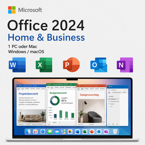 Microsoft Office 2024 Home & Business pour Mac et Windows
