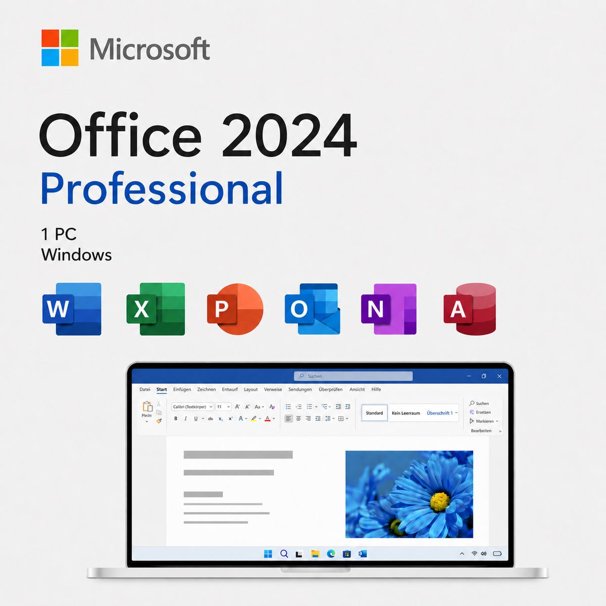 Microsoft Office 2024 Professional pour Windows