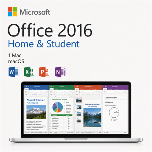 Microsoft Office 2016 Home & Student pour Mac