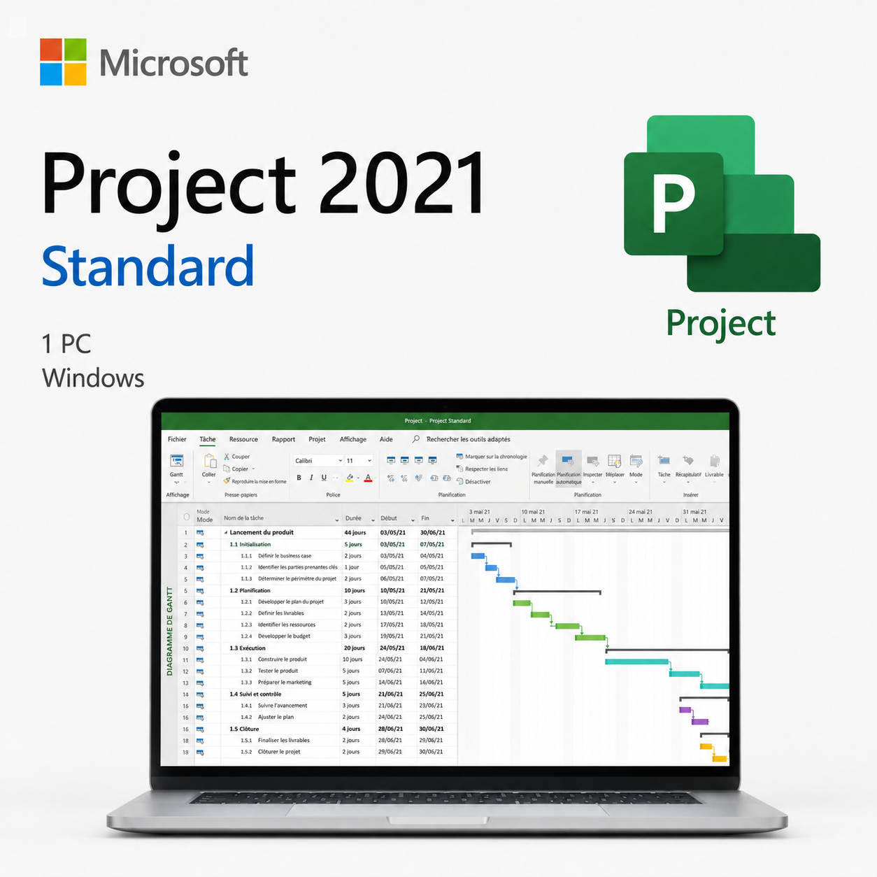 Microsoft Project 2021 Standard