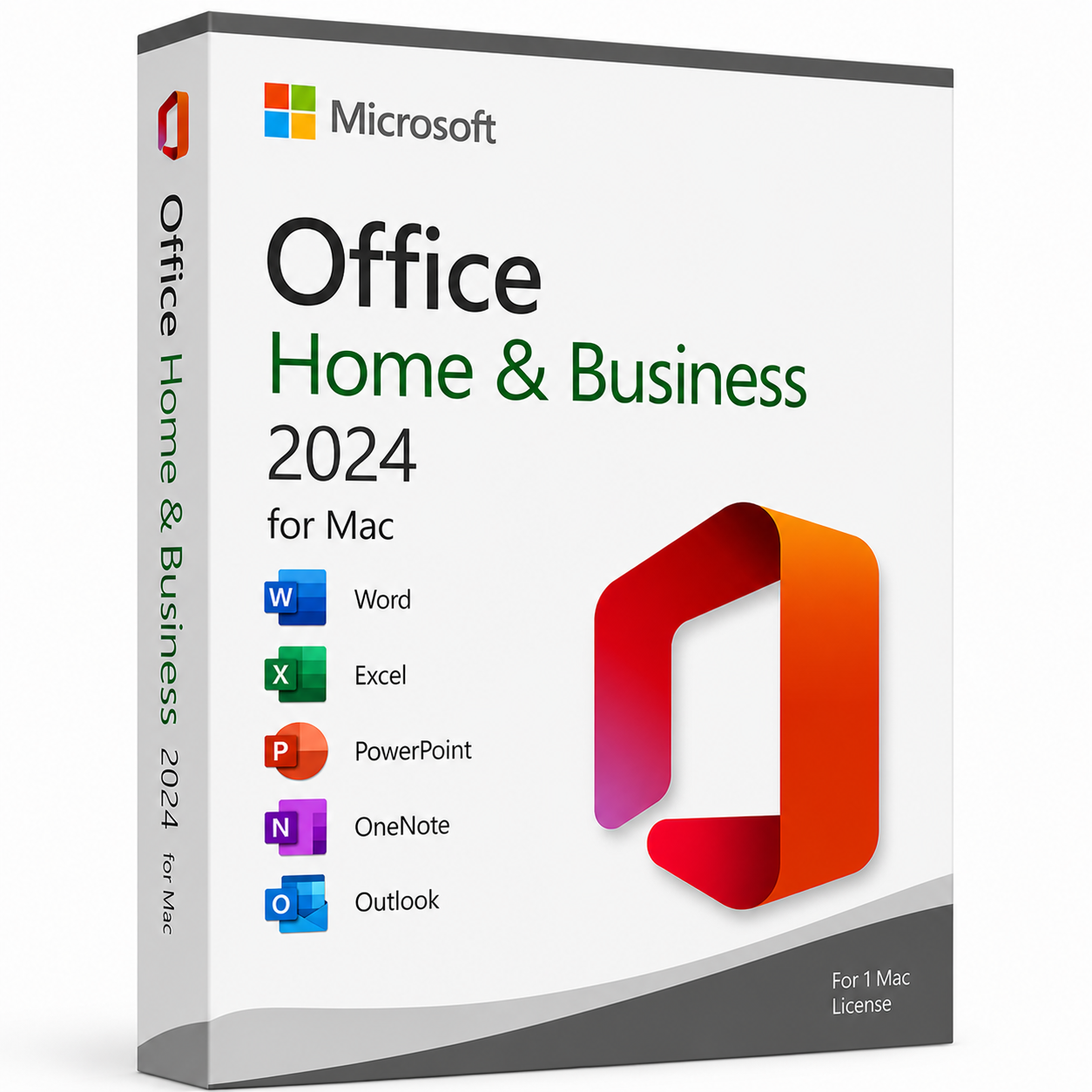 Microsoft Office Mac 2024 | version complète | Word, Excel, PowerPoint, Outlook