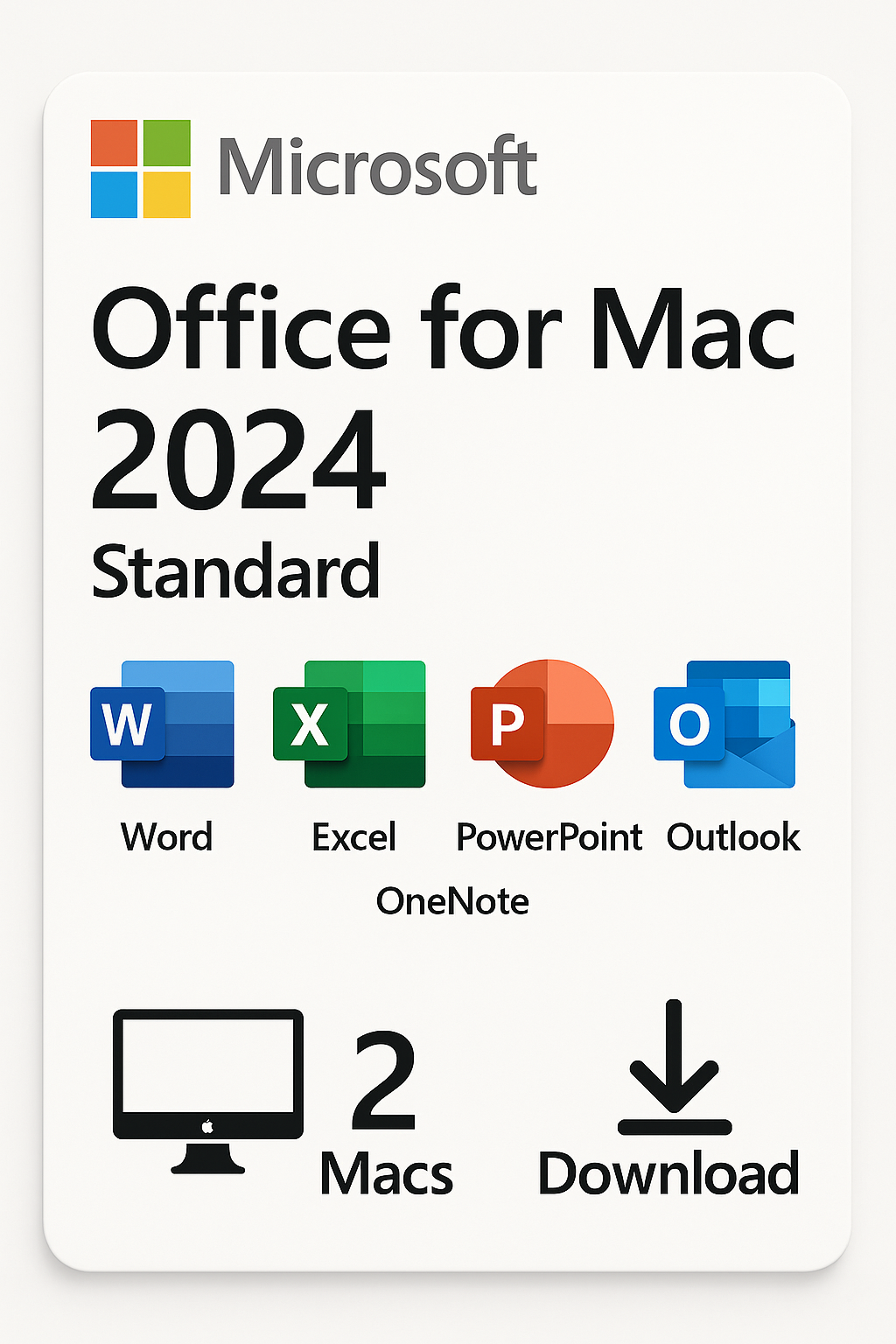 office for mac 2024 standard download
