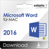 Microsoft Word pour Mac 2016
